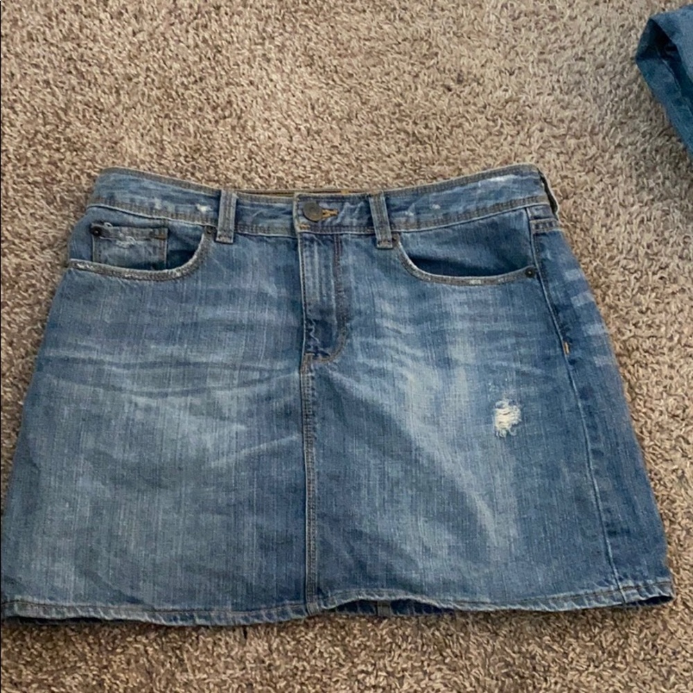 Jean skirt